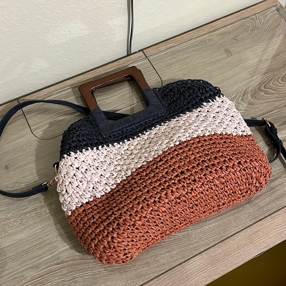 sasha and sofi Handbags - Sasha and Sofi Straw bag